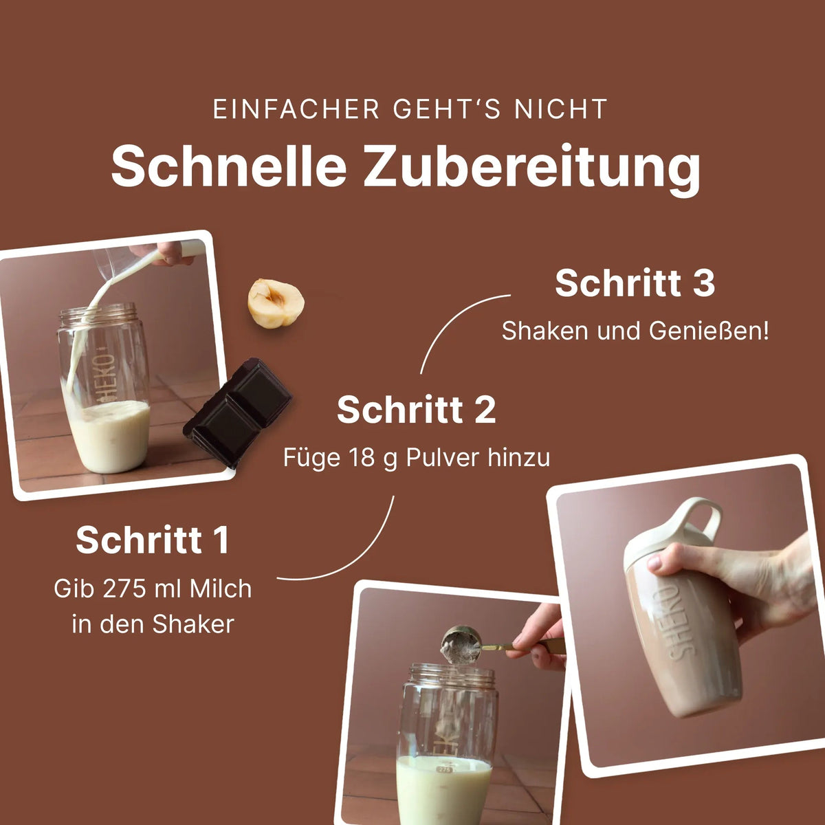 Balance Shake Schoko-Nuss-Creme