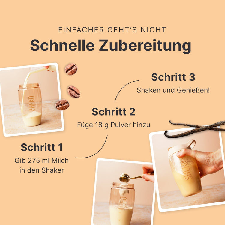 Balance Shake Vanilla Iced Coffee