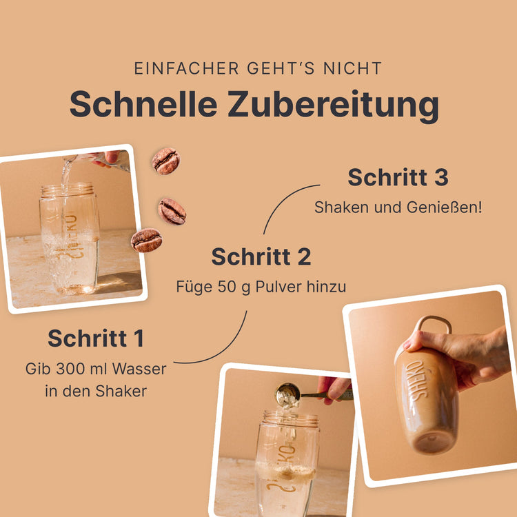 Balance Shake Vegan Kaffee
