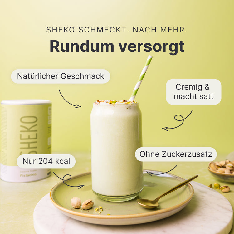 Pistazie-Shake Pröbchen