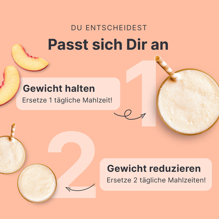 Balance Shake Pfirsich