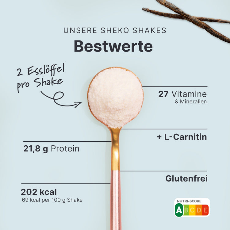Vanille-Shake Pröbchen