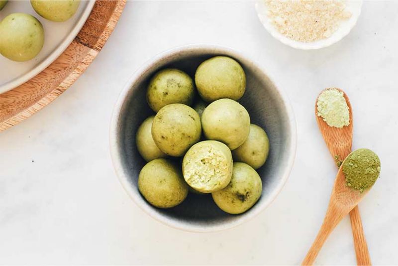 Matcha Protein Balls