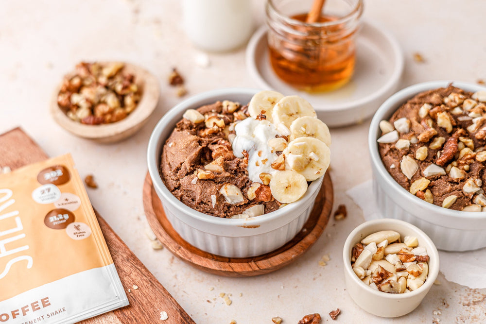 Baked Oats mit Banane