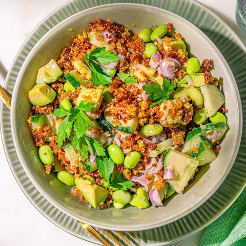 Crispy Quinoa Salat - SHEKO