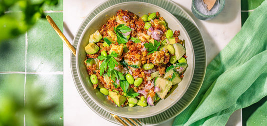 Crispy Quinoa Salat - SHEKO