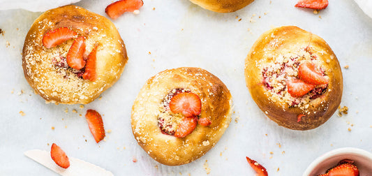 Erdbeer-Protein-Muffins