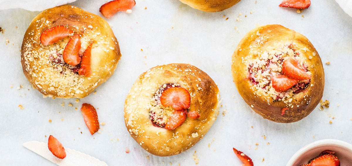 Erdbeer-Protein-Muffins - SHEKO