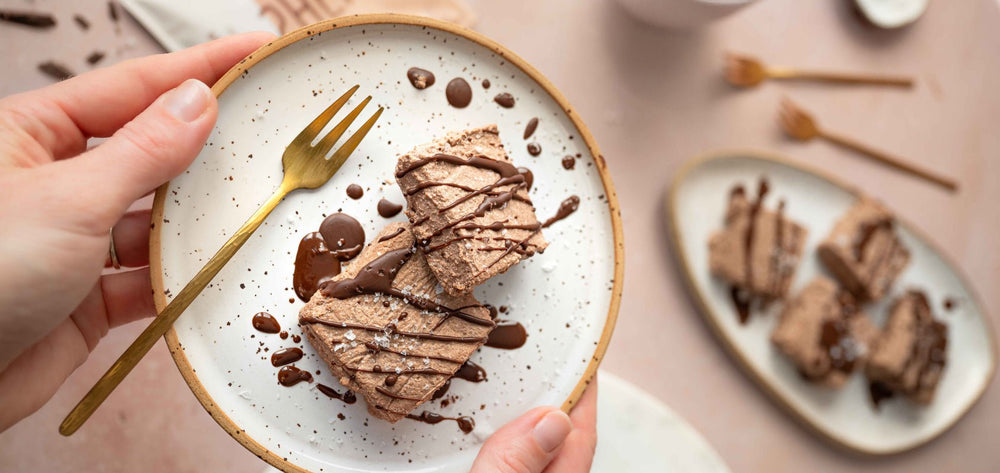 High Protein Schokoladen-Fudge - SHEKO