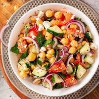Kichererbsensalat mit Feta - SHEKO
