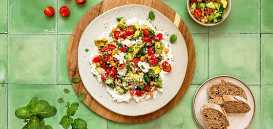 Körniger Frischkäse Salat - SHEKO