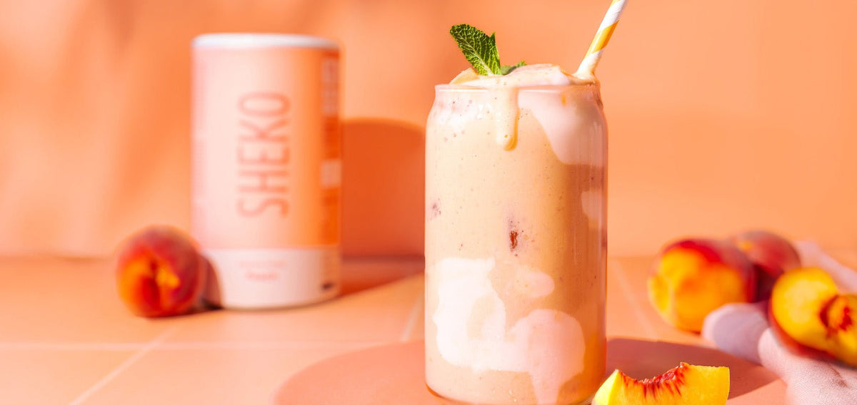 Pfirsich Protein Smoothie - SHEKO