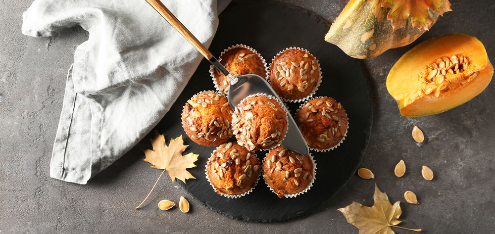 Protein-Kürbis-Muffins