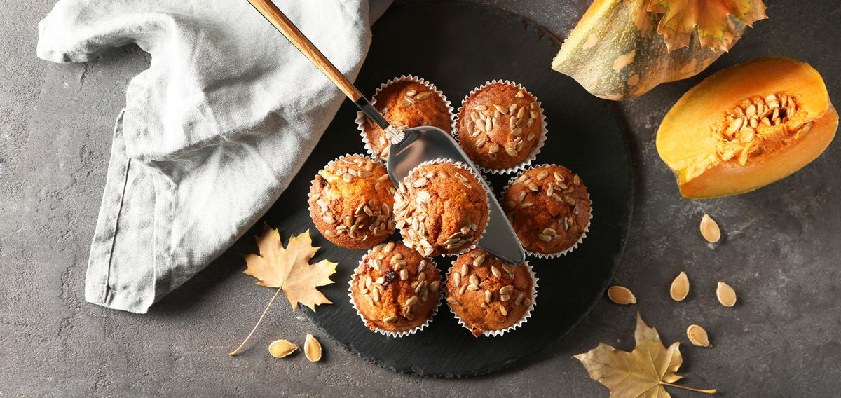 Protein-Kürbis-Muffins - SHEKO