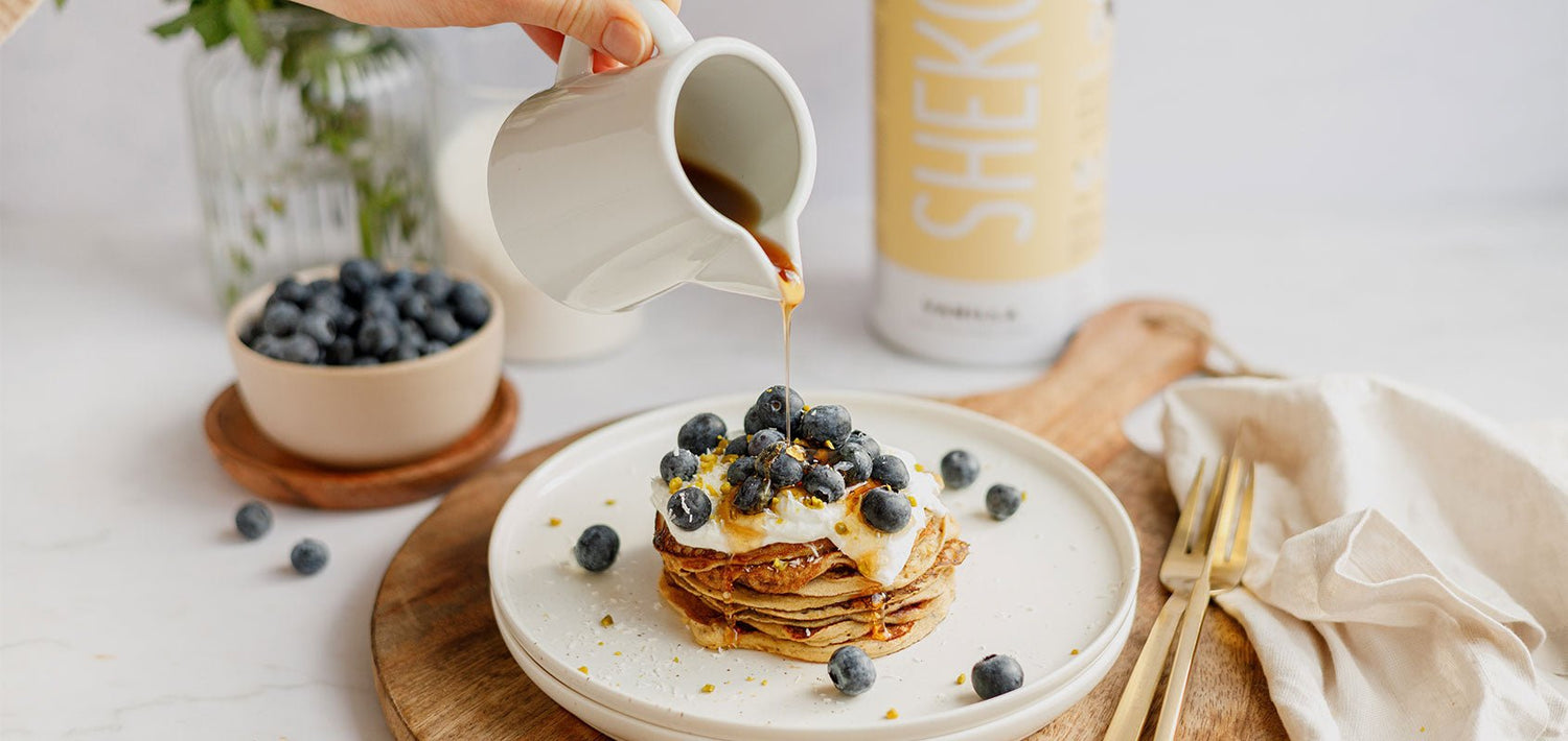 Protein-Pancakes mit Banane - SHEKO