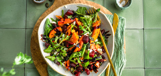 Warmer Rote-Bete-Kürbis-Salat