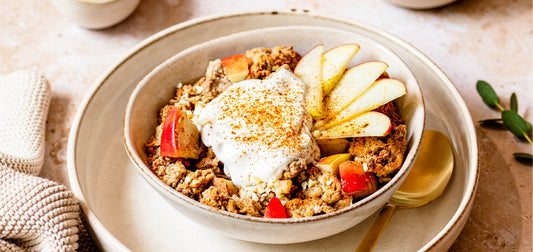 Apfel Zimt Crumble