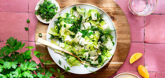Beilagensalat mit Feta