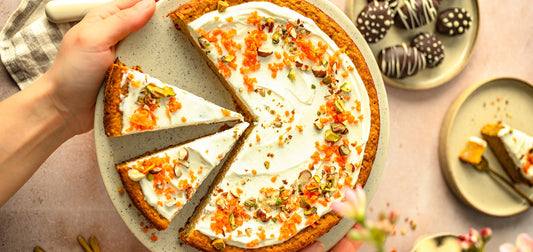 Karottenkuchen mit Protein