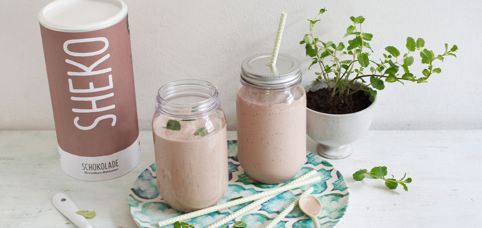 Cremiger Schoko-Minz-Smoothie | SHEKO Rezepte