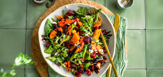 Warmer Rote-Bete-Kürbis-Salat - SHEKO