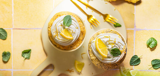 Zitronen-Mohn-Tassenkuchen - SHEKO