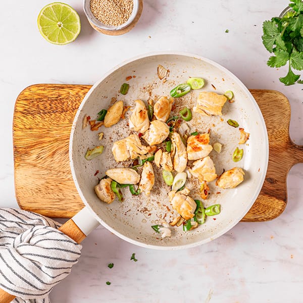 Asian stir-fry chicken