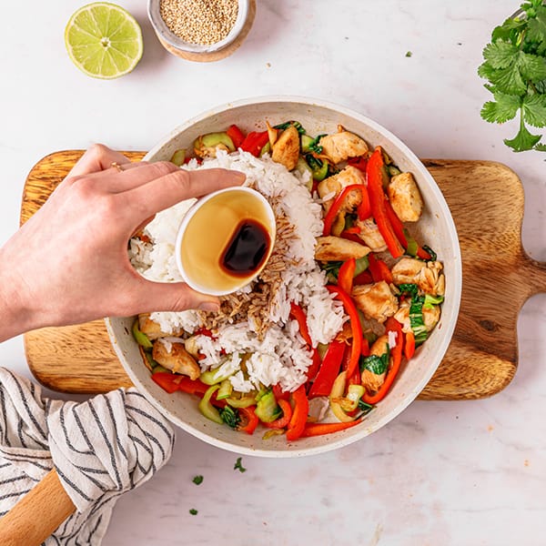Asian Rice Pan Preparation