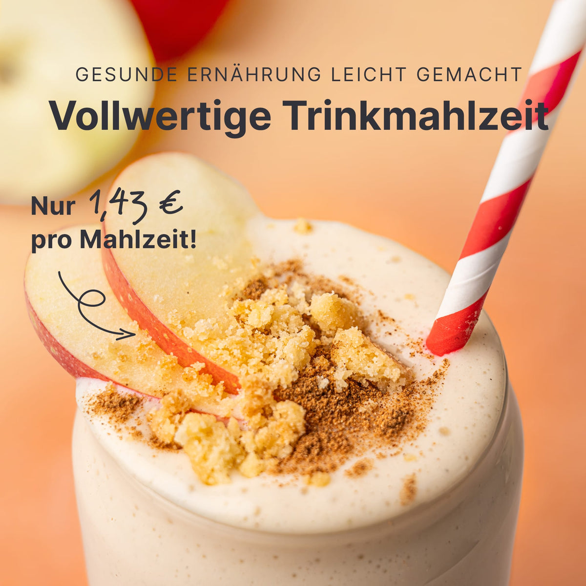 Balance Shake Apple Crumble