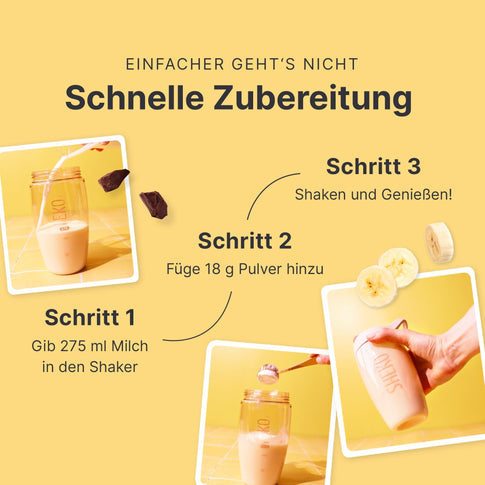 Balance Shake Banana Split