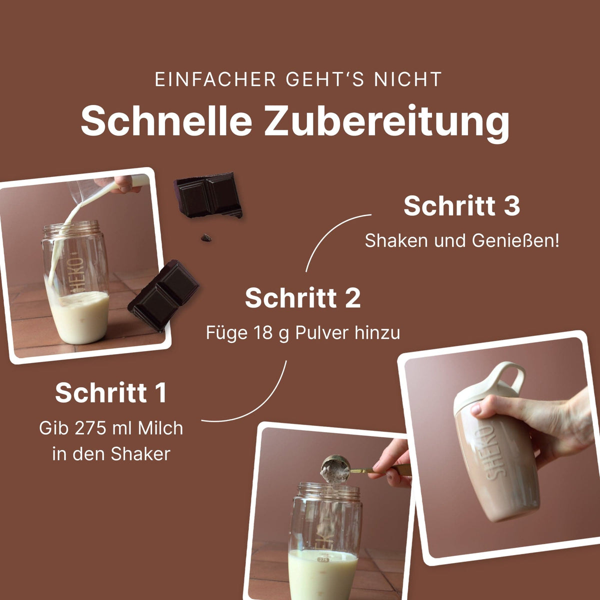Balance Shake Double Chocolate
