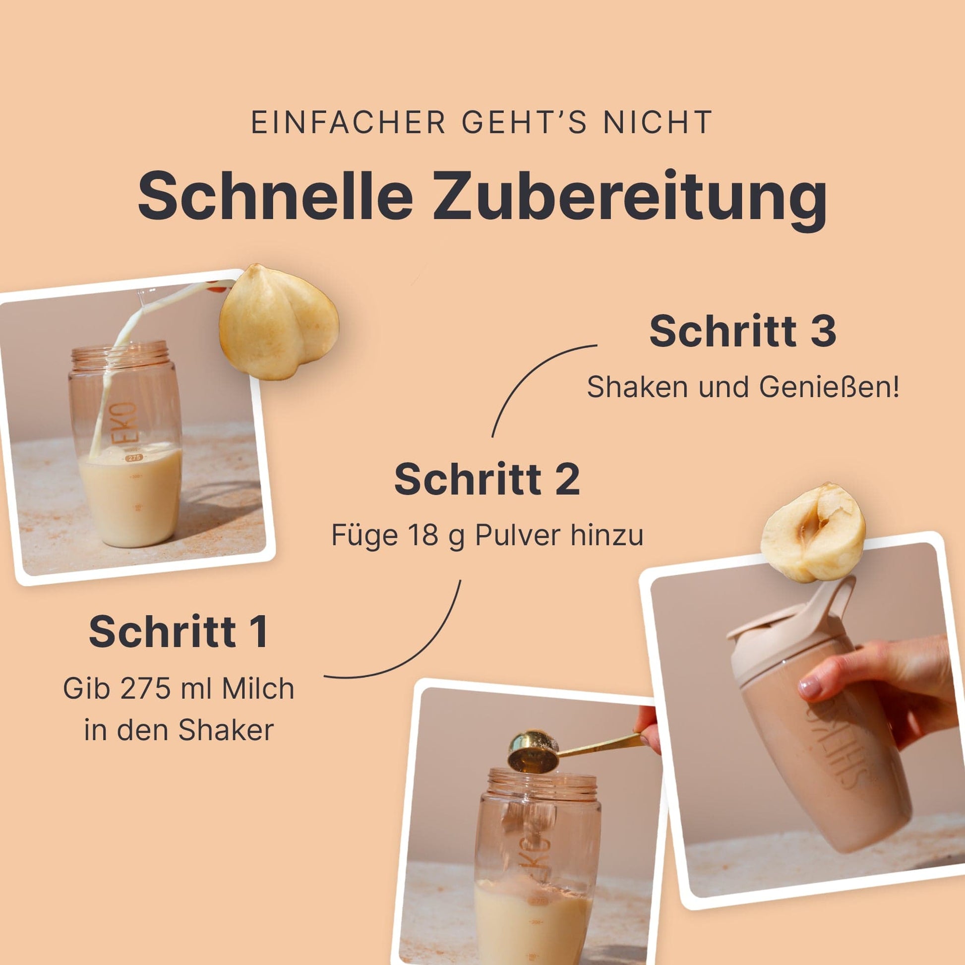 Balance Shake Haselnuss