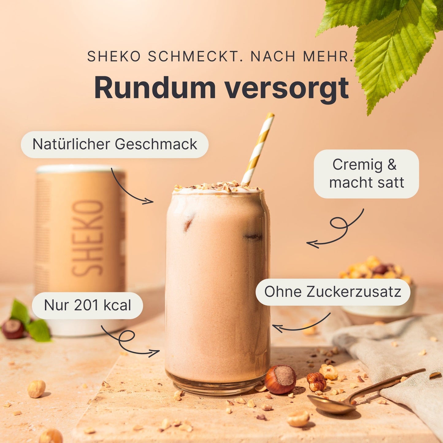 Balance Shake Haselnuss