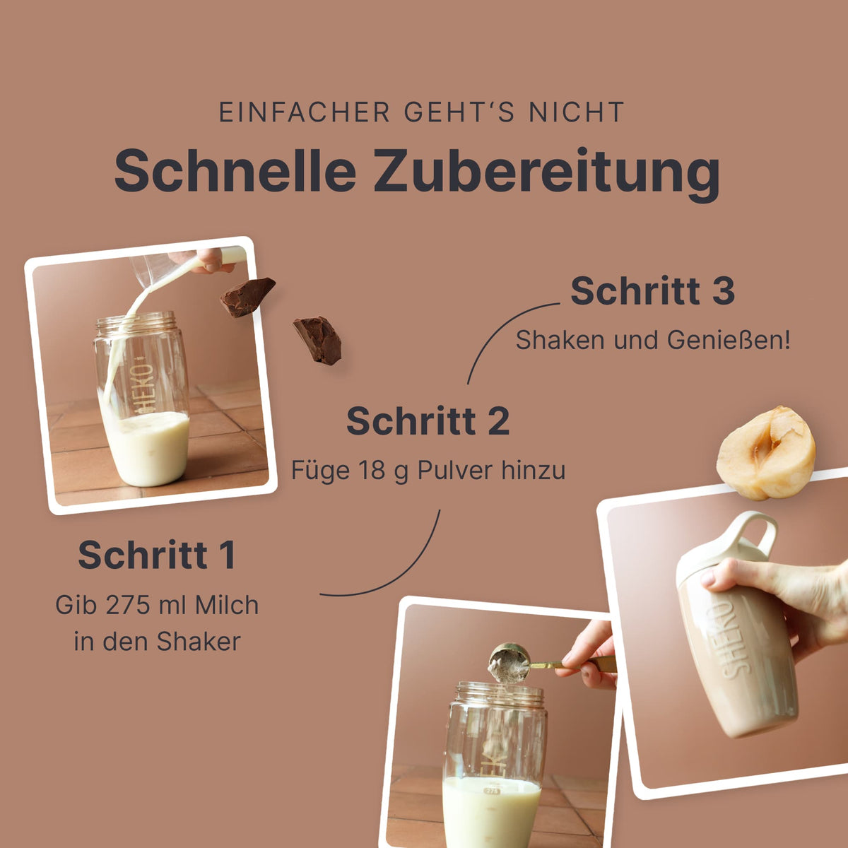 Balance Shake Haselnuss-Milchcreme