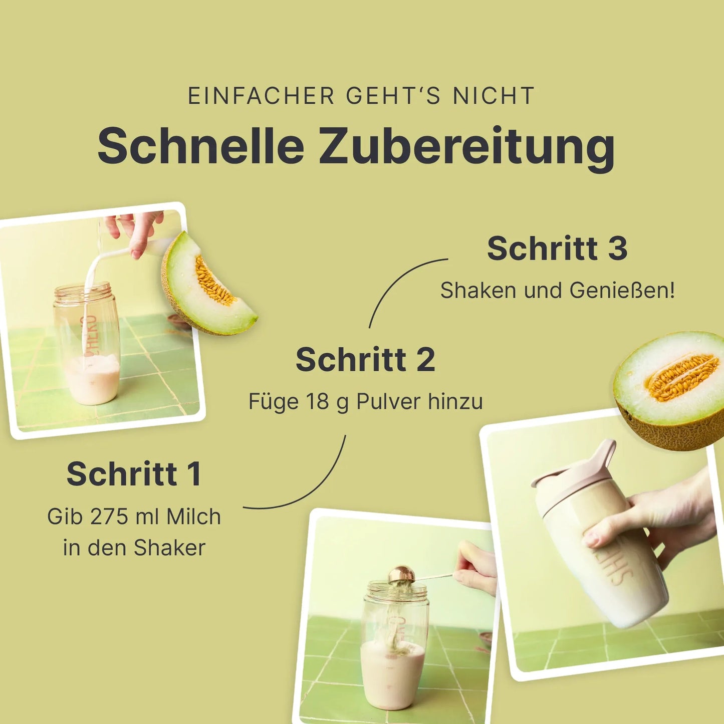 Balance Shake Honigmelone