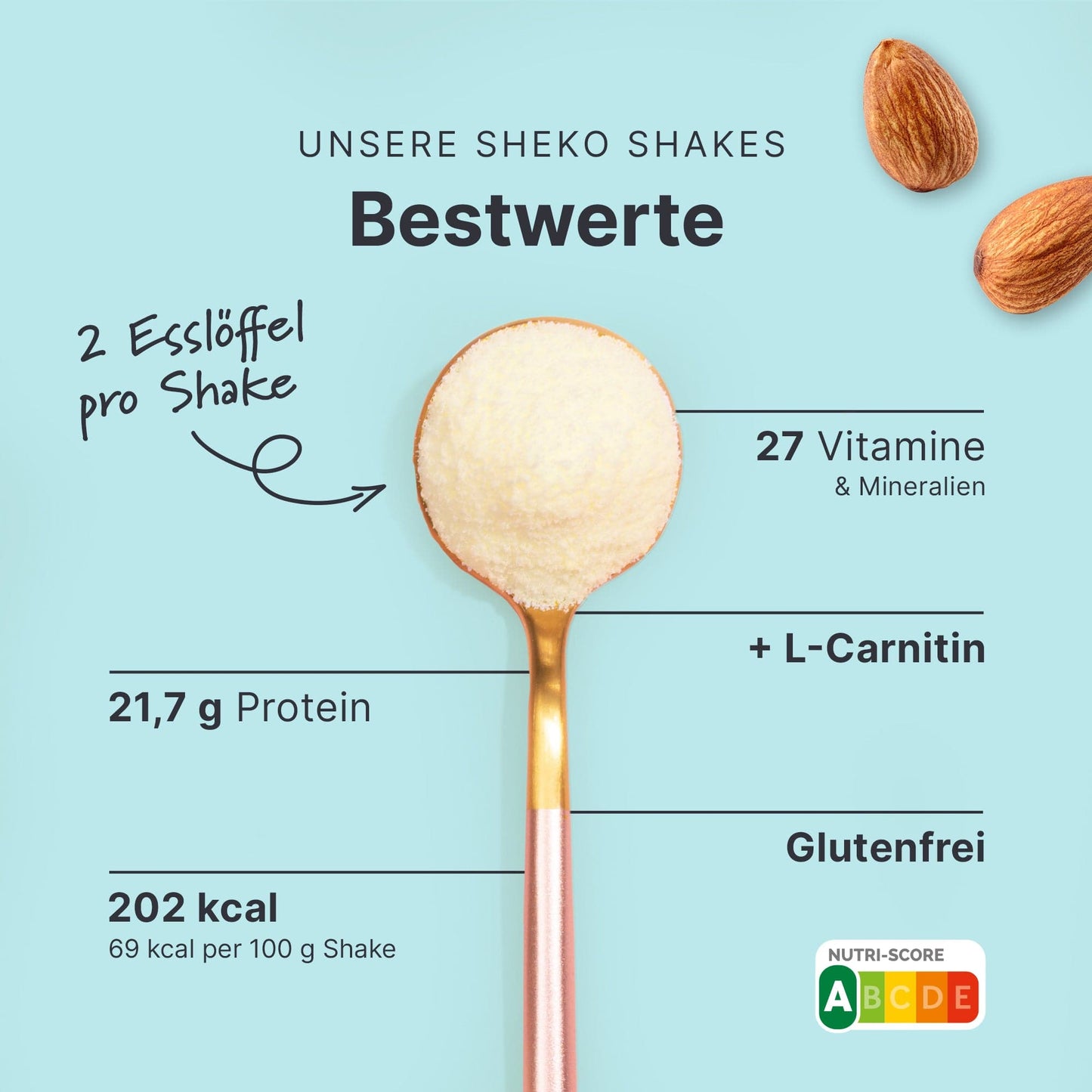 Balance Shake Kokos Mandel
