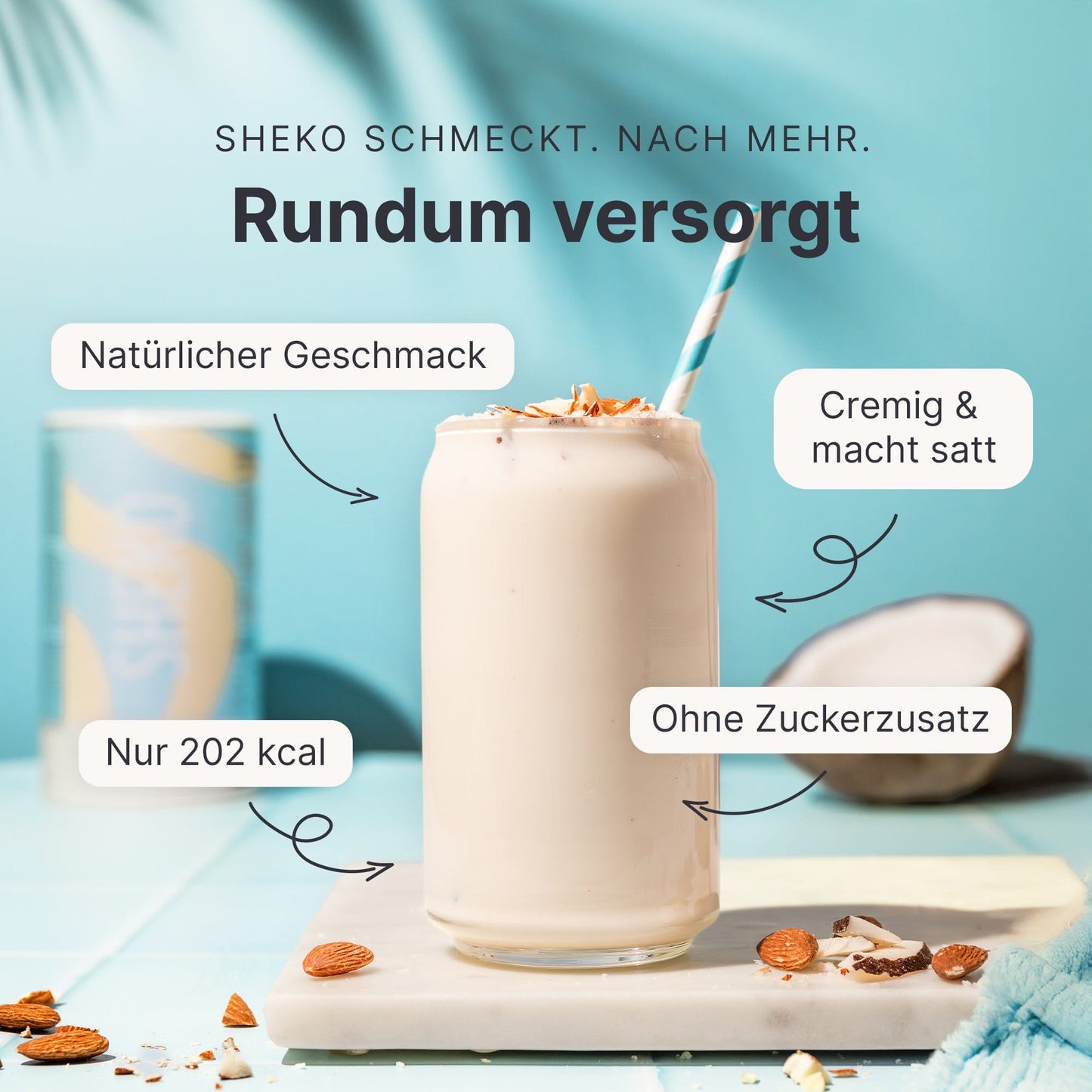 Balance Shake Kokos Mandel