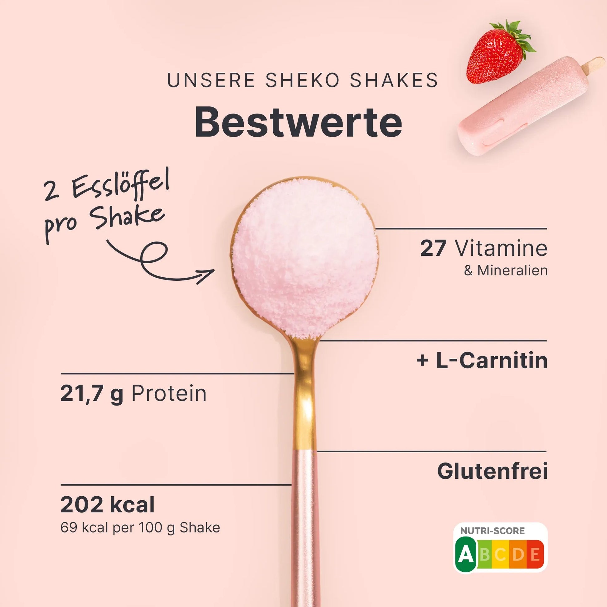 Balance Shake Milky Strawberry