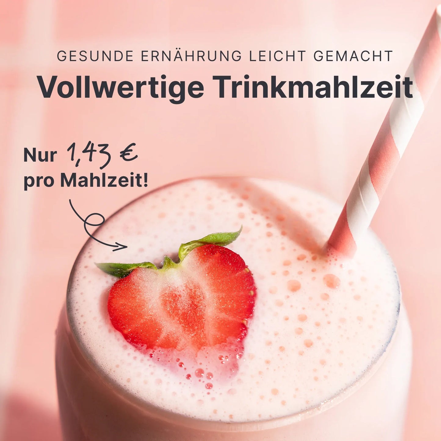 Balance Shake Milky Strawberry