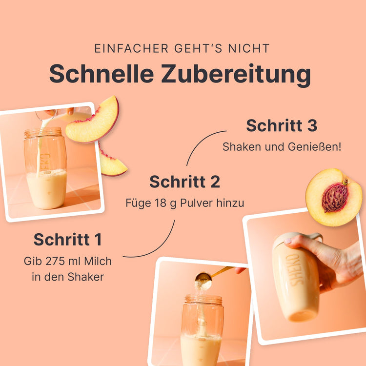 Balance Shake Pfirsich
