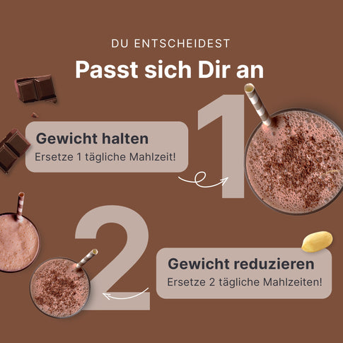 Balance Shake Schoko Erdnuss Karamell