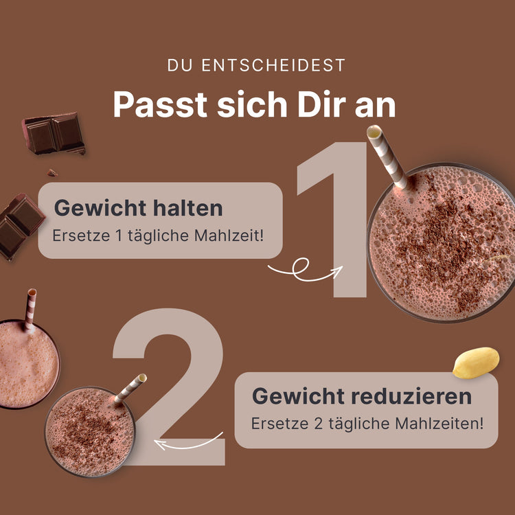 Balance Shake Schoko Erdnuss Karamell