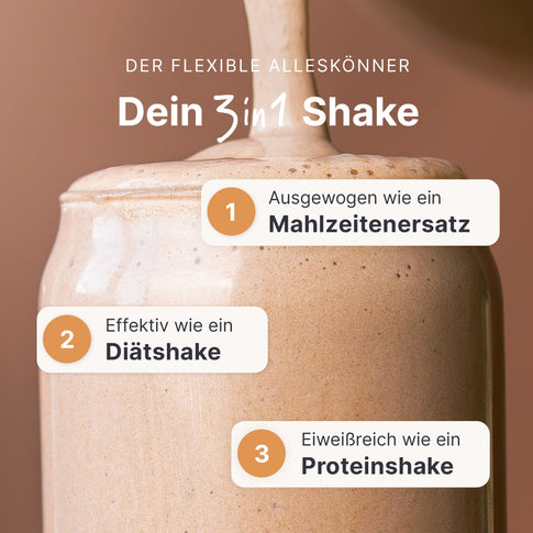 Balance Shake Schoko Erdnuss Karamell