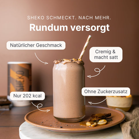 Balance Shake Schoko Erdnuss Karamell