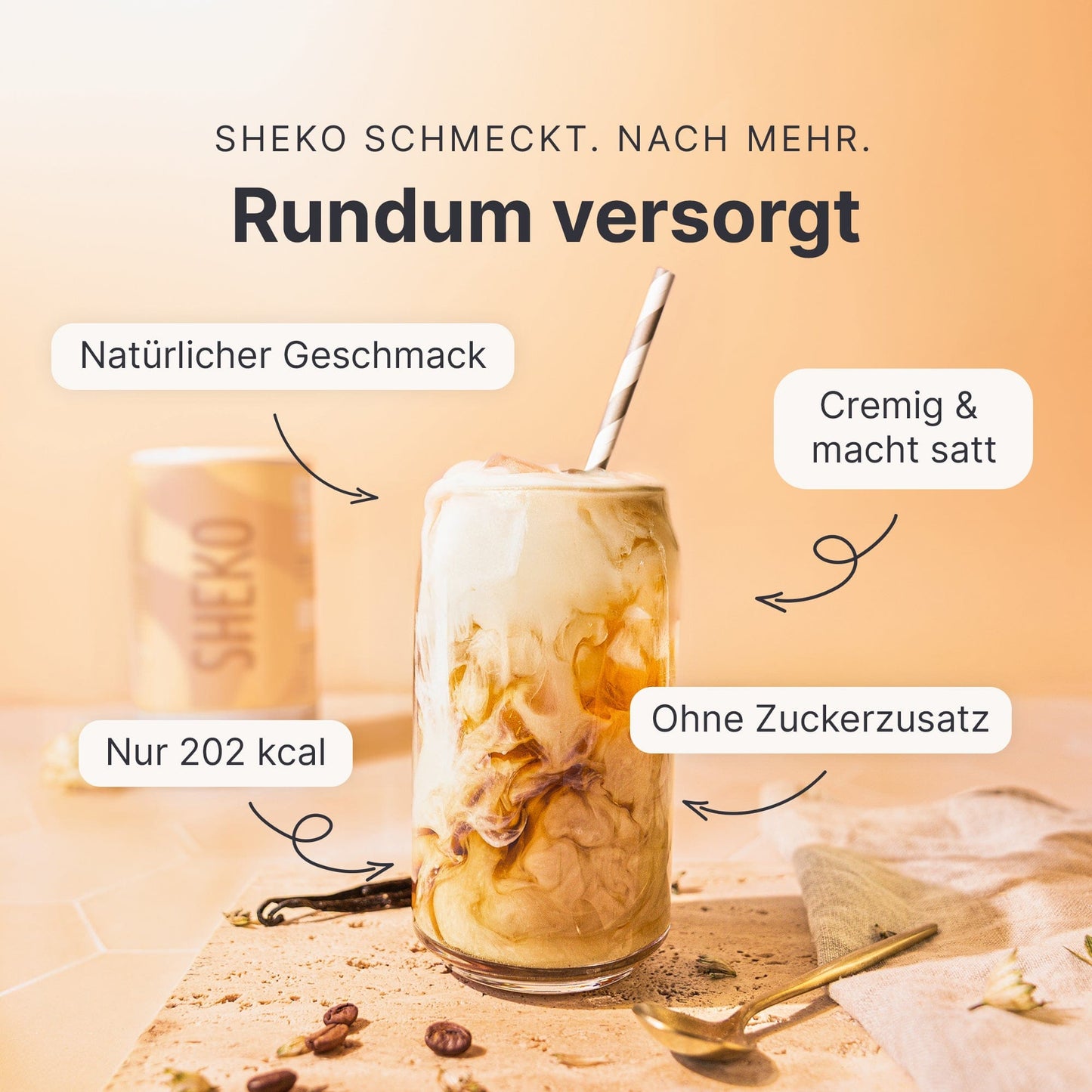 Balance Shake Vanilla Iced Coffee