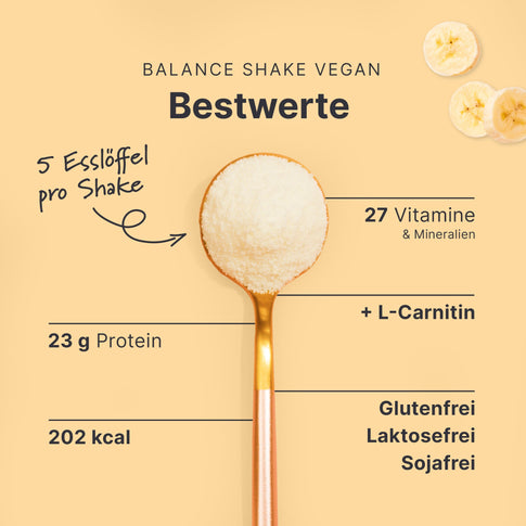 Balance Shake Vegan Banane