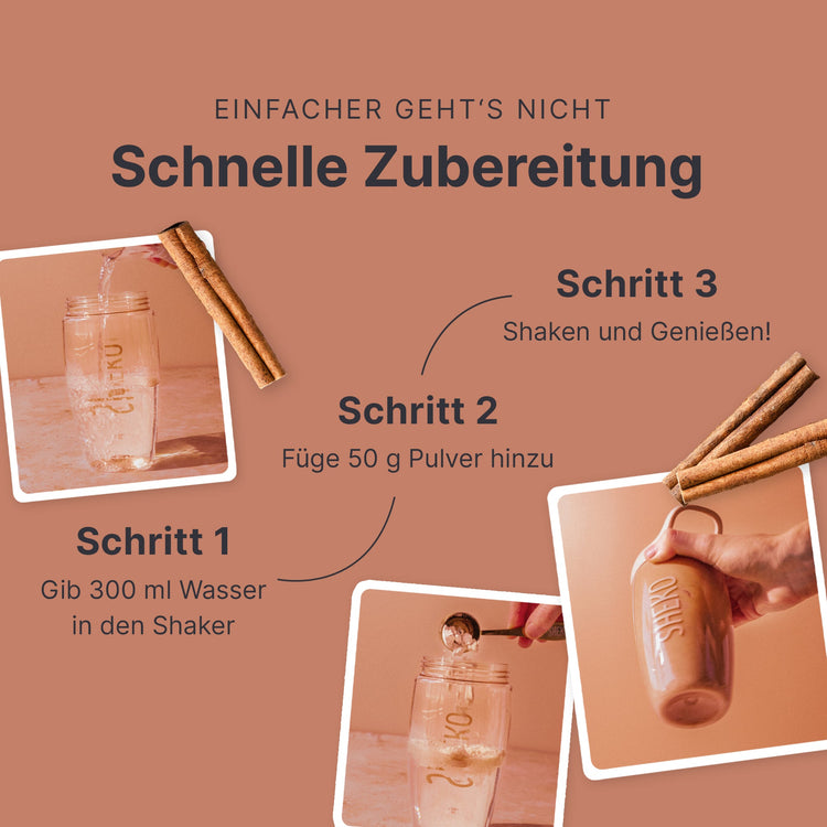 Balance Shake Vegan Zimt