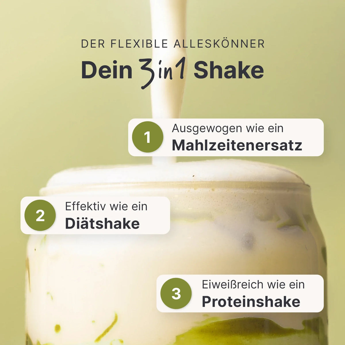 Balance Shake Weiße Schokolade Pistazie