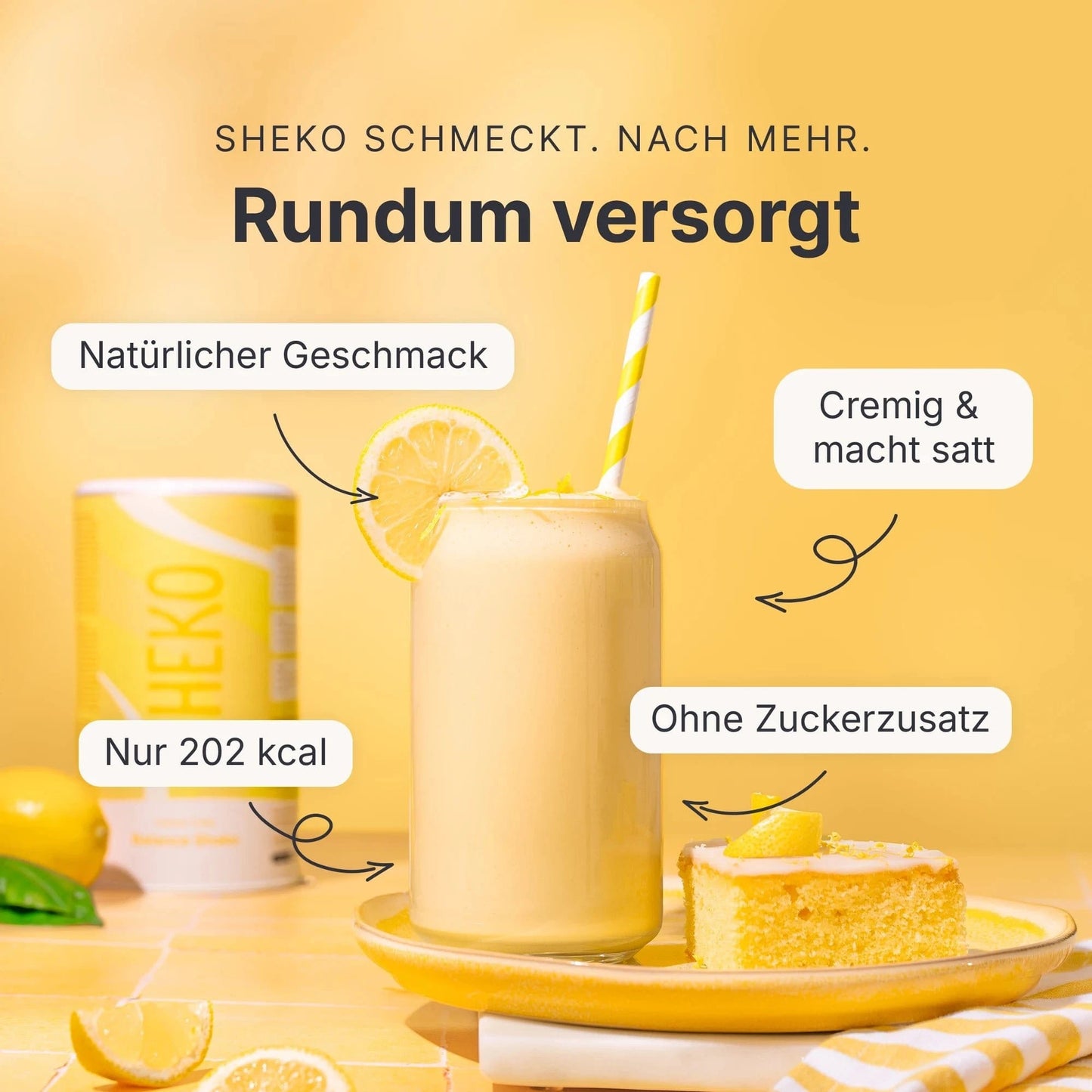 Balance Shake Zitronenkuchen