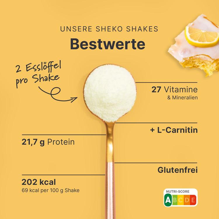 Balance Shake Zitronenkuchen